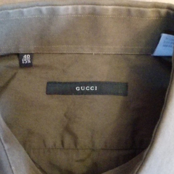 Gucci shirt, size 15.5 x 40 - Picture 2 of 5